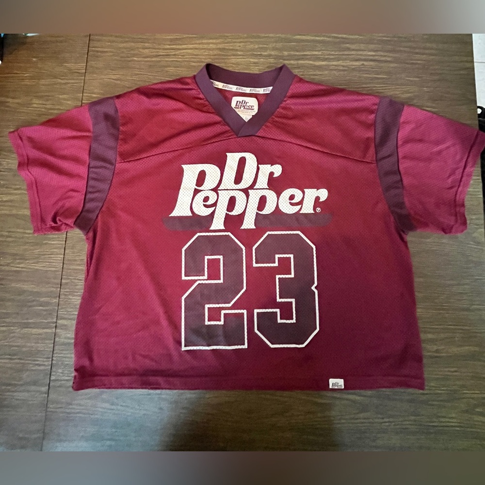 Dr Pepper Men’s Maroon Jersey Shirt - Number 23